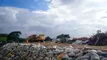 Evacuadas 7200 toneladas de RCD en la Estación de Transferencia de la avenida Simón Bolívar con carrera 50