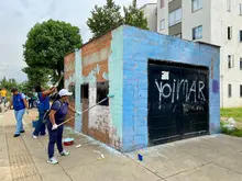  Trabajando en equipo, Los Lagos se vistió de color y alegría para embellecer sus espacios públicos 