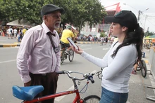 El alma sobre dos ruedas: la historia de Edison Gasca en el ‘Día Mundial de la Bicicleta’