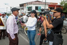 El alma sobre dos ruedas: la historia de Edison Gasca en el ‘Día Mundial de la Bicicleta’