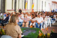 Más de 600 ciudadanos acompañaron la rendición de cuentas de la Unidad de Bienes y Servicios en el Bulevar del Río