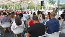 Más de 600 ciudadanos acompañaron la rendición de cuentas de la Unidad de Bienes y Servicios en el Bulevar del Río