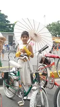 Los caleños se devolvieron en el tiempo en la Ciclovida para conmemorar el ‘Día Mundial de la Bicicleta’