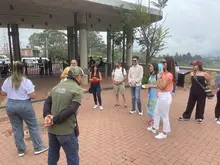 Periodistas españoles quedaron maravillados con Cristo Rey: destacaron el manejo del Dagma en este ecoparque