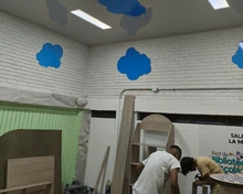 Se inician las obras en la sala de lectura de la IEO Maricé Sinisterra,  sumando tres espacios de aprendizaje en marcha