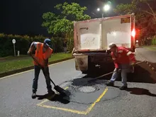Avenida Cañasgordas quedará sin huecos: alcaldía de Alejandro Eder adelanta bacheo integral para mejorar la movilidad en el sur de Cali