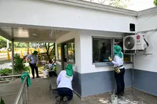Plan de bacheo y limpieza mejora movilidad y entorno en la comuna 22