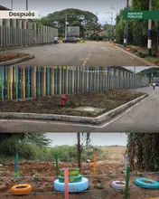 Alcaldía de Cali recupera el entorno de la IE Llano Verde y pinta un camino de esperanza para sus estudiantes y el sector