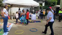 El aprendizaje a través del juego convocó a niñas y niños del  corregimiento de Navarro