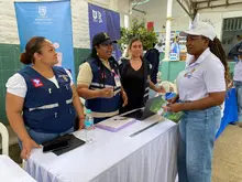 La Feria de Servicios ‘Volvamos a Mi Cali Bella’ llegó al corregimiento  de Navarro para atender a más de 400 personas