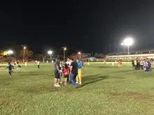 Polideportivo San Juan Bautista luce nuevo alumbrado público para disfrute de los caleños