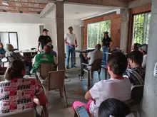 Socializan avances para construcción de la Planta de Tratamiento de Aguas Residuales en Montebello