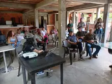 Socializan avances para construcción de la Planta de Tratamiento de Aguas Residuales en Montebello