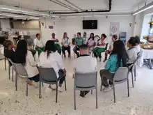 En el cuarto encuentro de la red Enrédate: bienestar y cuidado emocional  para maestras de educación