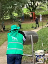 Alcaldía de Cali embelleció el parque Las Palmas