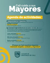 Cali cuida a sus mayores: campaña por el respeto, la dignidad y la protección de las personas mayores
