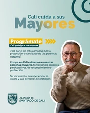 Cali cuida a sus mayores: campaña por el respeto, la dignidad y la protección de las personas mayores