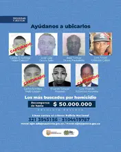 ¿Quiénes son los 11 del cartel de ‘los más buscados’ por homicidio que ya fueron capturados? Aquí le contamos