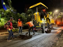 Alcaldía de Alejandro Eder inicia recuperación de vías del sector de La Portada al mar beneficiando a miles de caleños y viajeros 