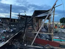 Secretaría de Gestión del Riesgo evalúa daños y necesidades tras incendio en el sector de Los Lagos