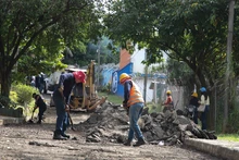 930 metros cuadrados de vía han sido recuperados por la Alcaldía de Santiago de Cali en la Comuna 20