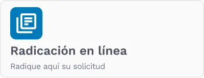 Radicacion en linea