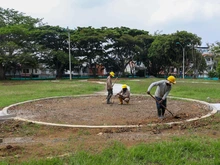 Avanza la recuperación de trece parques y zonas verdes de la ciudad