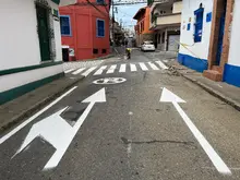 Movilidad Distrital implementa cambios viales en el barrio San Antonio