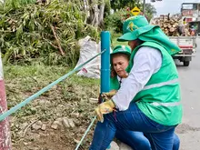Promotores ‘Mi Cali Bella’ intervienen punto crítico en la Comuna 15 y  recuperan espacio público