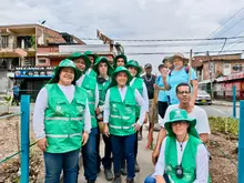 Promotores ‘Mi Cali Bella’ intervienen punto crítico en la Comuna 15 y  recuperan espacio público