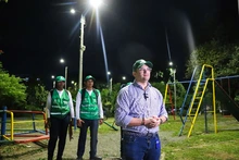 Cali se renueva con luz: parque Los Robles ya cuenta con iluminación led