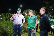 Cali se renueva con luz: parque Los Robles ya cuenta con iluminación led
