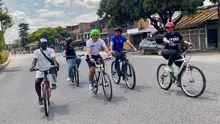 La Ciclovida se tomó Mojica: alcaldía habilitó nueva estación en la comuna 15