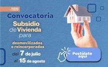 Banner Convocatoria Desmovilizados