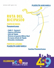 Cali celebra su cumpleaños 489 rodando: vamos al bicipaseo nocturno, este jueves 10 de julio 