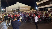 Cali celebra sus 489 años con bicipaseo nocturno por sus calles emblemáticas