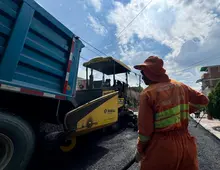 Vecinos de Mariano Ramos se unieron con comilona para agradecer trabajo ealizado en su sector 