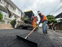 Vecinos de Mariano Ramos se unieron con comilona para agradecer trabajo ealizado en su sector 