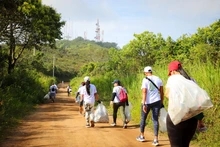 La UAESP lidera plogging por los 489 años de Cali: deporte y recolección de residuos