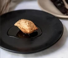 Raviolis de chontaduro - Sanduchería del Escudo