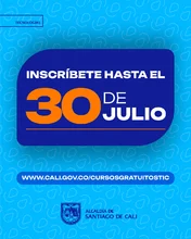 Alcaldía de Cali oferta 10 cursos gratis en TIC