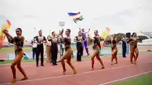 Alcalde de Cali entregó la bandera a su delegación para los ‘Juegos Departamentales, Para-Departamentales y Sordo-  Departamentales 2025’