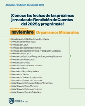 Rendición de Cuentas 2025: ¡conoce y participa en los encuentros del segundo semestre!