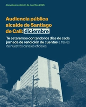 Rendición de Cuentas 2025: ¡conoce y participa en los encuentros del segundo semestre!