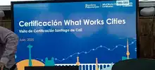 Equipo de Gobernanza de Datos y el DADII presentan avances para obtener la Certificación Internacional What Works Cities (WWC)