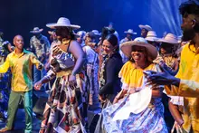 Con más de 2000 asistente, el Festival Petronio Álvarez llenó el Teatro Mayor Julio Mario Santo Domingo en Bogotá