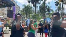 Al ritmo de aerorrumba en la Plaza de Cayzedo, Cali celebró sus 489 años