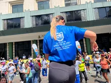 Al ritmo de aerorrumba en la Plaza de Cayzedo, Cali celebró sus 489 años