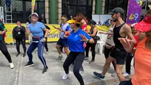 Al ritmo de aerorrumba en la Plaza de Cayzedo, Cali celebró sus 489 años