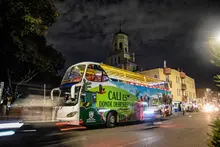Inscríbase: bus turístico gratuito de Cali tiene recorridos nocturnos esta semana 